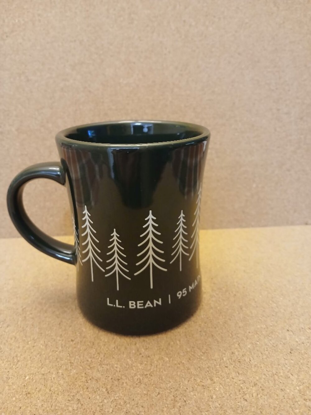 LL BEAN dark green Mug